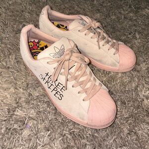 Adidas Fat Tiger Workshop x Superstar 'Paradise Lost' Pink Standard Sneakers